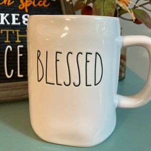 Rae Dunn Blessed Mug (Smaller Letters)